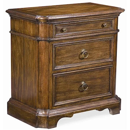 Three Drawer Night Stand